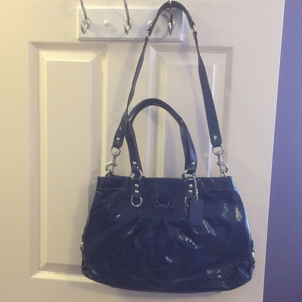 Coach Patent Leather Purse - Picture 3 of 9